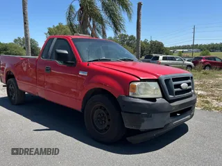 2007 Ford F-150 XL with VIN 1FTRF12W47KB40354, listed as a Copart auction lot 53722065 with 347,761 mi miles and Clean Title. Bid and sale history available at carsss.com. Image 1.