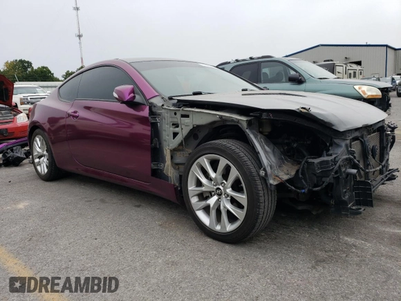2015 Hyundai Genesis Coupe 3.8L Base with VIN KMHHT6KJ5FU130078, listed as a Copart auction lot 71293234 with 24,224 mi miles and Salvage title. Bid and sale history available at DreamBid. Image 4.