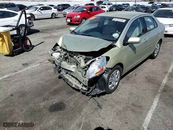 2008 Toyota Yaris with VIN JTDBT923981274170, listed as a Copart auction lot 52737115 with 214,571 mi miles and Salvage Title. Bid and sale history available at carsss.com. Image 11.