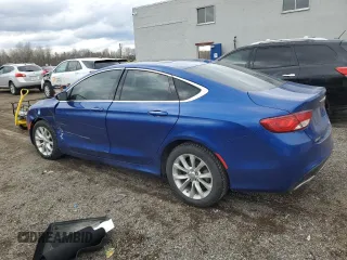 2015 Chrysler 200 C with VIN 1C3CCCCG3FN520434, listed as a Copart auction lot 50117965 with 160,705 mi miles and Clean Title. Bid and sale history available at DreamBid. Image 2.