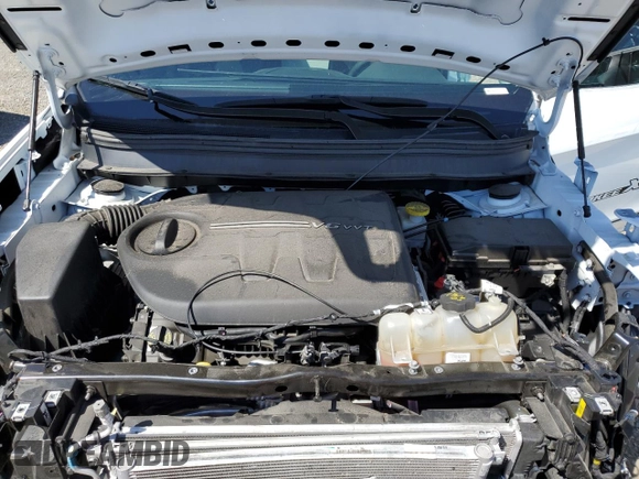 2022 Jeep Cherokee X with VIN 1C4PJMCX0ND522512, listed as a Copart auction lot 47034865 with 45,390 mi miles and Salvage Title. Bid and sale history available at carsss.com. Image 12.