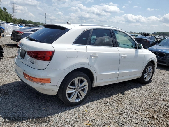 2016 Audi Q3 Premium Plus z VIN WA1EFCFS2GR015498, wystawiony jako Copart lot #55750075 z przebiegiem 120 548 mil mil oraz Czysty tytuł • Clean title. Historia ofert i sprzedaży dostępna na DreamBid. Obrazek 3.