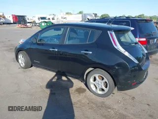 2013 Nissan LEAF SL with VIN 1N4AZ0CP9DC422779, listed as a IAAI auction lot 42215973 with 87,859 mi miles and . Bid and sale history available at DreamBid. Image 3.