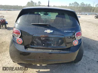 2014 Chevrolet Sonic LT with VIN 1G1JC6SH0E4197293, listed as a Copart auction lot 46496315 with 17,199 mi miles and Salvage Title. Bid and sale history available at carsss.com. Image 6.