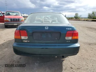 1998 Honda Civic LX with VIN 1HGEJ6673WL011044, listed as a Copart auction lot 69287544 with 172,822 mi miles and Salvage Title. Bid and sale history available at carsss.com. Image 6.