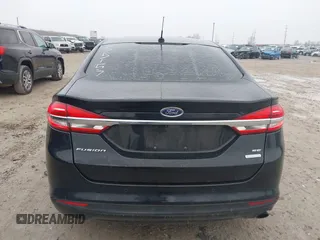 2018 Ford Fusion SE with VIN 3FA6P0HD7JR275157, listed as a IAAI auction lot 41961008 with 120,111 mi miles. Bid and sale history available at carsss.com. Image 16.