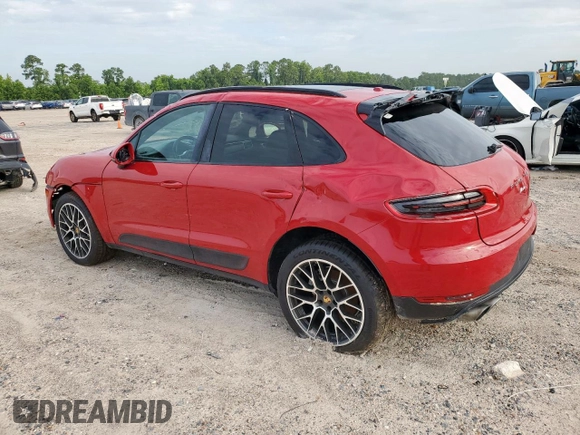 2017 Porsche Macan S z VIN WP1AB2A57HLB19788, wystawiony jako Copart lot #61986475 z przebiegiem Nie podano mil oraz Szkoda całkowita • Salvage title. Historia ofert i sprzedaży dostępna na DreamBid. Obrazek 2.