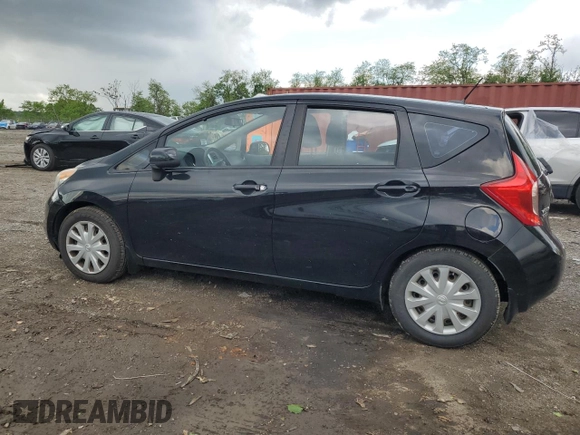 2014 Nissan Note S with VIN 3N1CE2CP1EL397783, listed as a Copart auction lot 55962895 with 108,769 mi miles and Salvage title. Bid and sale history available at DreamBid. Image 2.