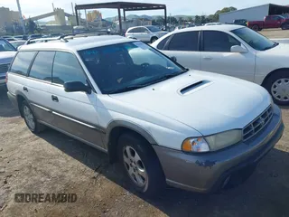 1996 Subaru Legacy Outback with VIN 4S3BG6851T7971107, listed as a IAAI auction lot 41241055 with 187,371 mi miles and . Bid and sale history available at DreamBid. Image 1.