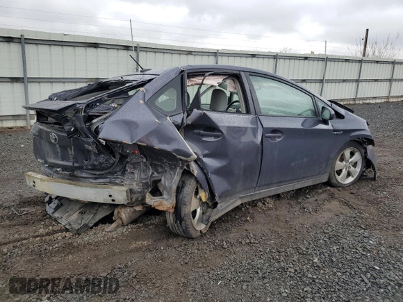 2010 Toyota Prius II with VIN JTDKN3DU5A0018102, listed as a Copart auction lot 52696305 with 139,636 mi miles and Salvage Title. Bid and sale history available at carsss.com. Image 3.