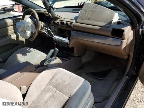 2004 Chrysler Sebring LXi with VIN 1C3EL55RX4N311322, listed as a Copart auction lot 52550465 with 134,947 mi miles and Salvage Title. Bid and sale history available at carsss.com. Image 8.