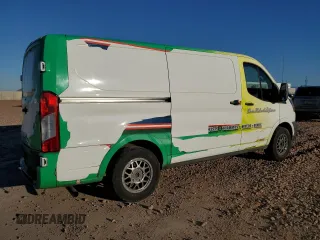 2020 Ford Transit Cargo with VIN 1FTYE1Y8XLKB43776, listed as a Copart auction lot 55830485 with 65,396 mi miles and Salvage title. Bid and sale history available at DreamBid. Image 3.