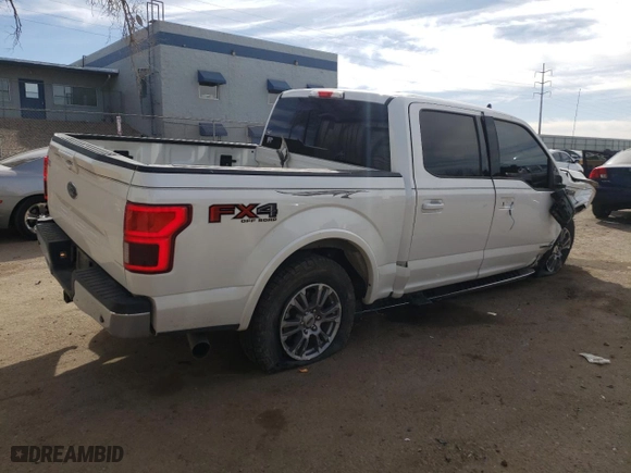 2019 Ford F-150 XL with VIN 1FTFW1E14KFA41425, listed as a Copart auction lot 44077585 with 71,102 mi miles and Salvage Title. Bid and sale history available at carsss.com. Image 3.