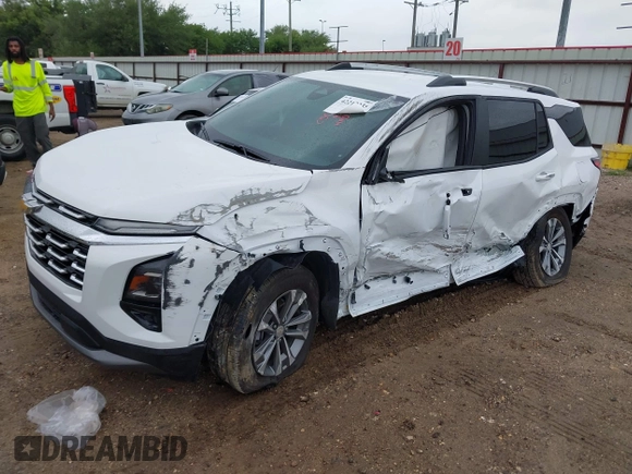 2025 Chevrolet Equinox FWD LT with VIN 3GNAXHEG0SL304222, listed as a IAAI auction lot 42212235 with Not Provided miles and . Bid and sale history available at DreamBid. Image 18.