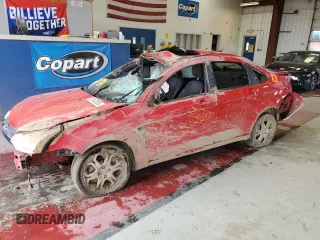 2008 Ford Focus SE with VIN 1FAHP35N88W150988, listed as a Copart auction lot 55142395 with Not Provided miles and Salvage Title. Bid and sale history available at DreamBid. Image 1.