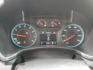 2021 Chevrolet Equinox LS with VIN 3GNAX5EVXMS173340, listed as a Copart auction lot 43257585 with 76,384 mi miles and Clean title. Bid and sale history available at DreamBid. Image 9.