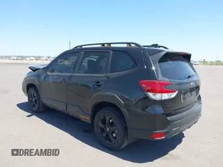 2023 Subaru Forester Wilderness with VIN JF2SKAMC2PH495053, listed as a IAAI auction lot 42238649 with 18,494 mi miles and . Bid and sale history available at DreamBid. Image 3.