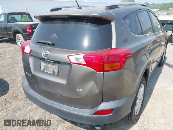 2014 Toyota RAV4 LE with VIN JTMZFREVXED034316, listed as a IAAI auction lot 42610135 with 214,871 mi miles and . Bid and sale history available at DreamBid. Image 21.