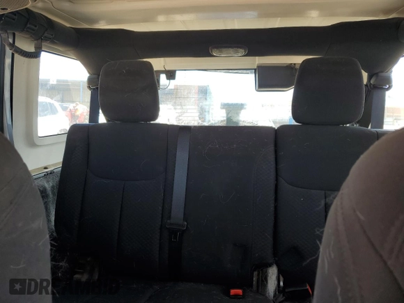 2016 Jeep Wrangler Unlimited Freedom with VIN 1C4BJWDG7GL117972, listed as a Copart auction lot 57996765 with 56,713 mi miles and Salvage title. Bid and sale history available at DreamBid. Image 10.