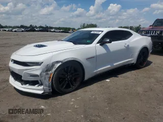 2021 Chevrolet Camaro 2SS z VIN 1G1FH1R79M0121701, wystawiony jako Copart lot #55625695 z przebiegiem 81 050 mil mil oraz Szkoda całkowita • Salvage title. Historia ofert i sprzedaży dostępna na DreamBid. Obrazek 1.