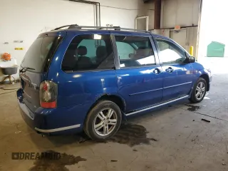 2005 Mazda MPV LX with VIN JM3LW28A650543047, listed as a Copart auction lot 68683744 with 298,524 mi miles and Salvage Title. Bid and sale history available at carsss.com. Image 3.