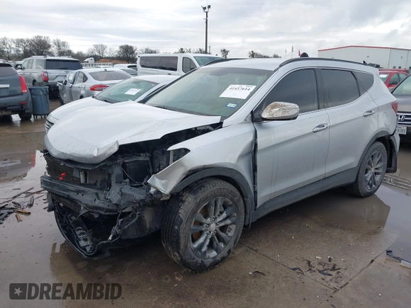 2017 Hyundai Santa Fe Sport 2.0T with VIN 5XYZU4LA4HG437089, listed as a IAAI auction lot 41457614 with 150,277 mi miles. Bid and sale history available at carsss.com. Image 18.