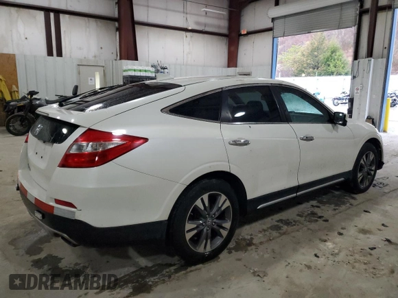 2014 Honda Crosstour EX-L with VIN 5J6TF1H51EL000879, listed as a Copart auction lot 85499674 with 371,573 mi miles and Clean Title. Bid and sale history available at carsss.com. Image 3.