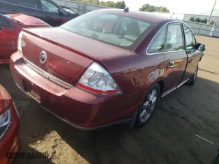 2008 Mercury Sable Premier with VIN 1MEHM42W08G610580, listed as a Copart auction lot 72131964 with 0 mi miles and Salvage Title. Bid and sale history available at carsss.com. Image 3.