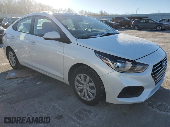 2021 Hyundai Accent SE with VIN 3KPC24A65ME130029, listed as a Copart auction lot 39375814 with 61,287 mi miles. Bid and sale history available at carsss.com. Image 4.