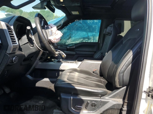 2016 Ford F-150 XL with VIN 1FTEW1CG8GFD50793, listed as a Copart auction lot 55134165 with 190,804 mi miles and Salvage title. Bid and sale history available at DreamBid. Image 7.