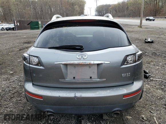 2006 Infiniti FX z VIN JNRAS08W16X203230, wystawiony jako Copart lot #51753685 z przebiegiem Nie podano mil oraz Szkoda całkowita • Salvage title. Historia ofert i sprzedaży dostępna na DreamBid. Obrazek 6.