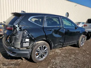 2022 Honda CR-V EX with VIN 5J6RW1H55NA006822, listed as a Copart auction lot 88279745 with 0 mi miles and Salvage Title. Bid and sale history available at carsss.com. Image 3.
