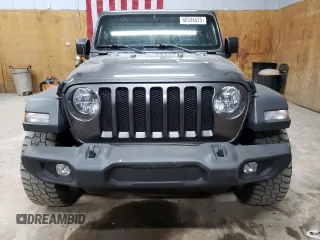 2018 Jeep Wrangler Unlimited Sport S z VIN 1C4HJXDN8JW262507, wystawiony jako Copart lot #60594625 z przebiegiem 106 793 mil mil oraz Czysty tytuł • Clean title. Historia ofert i sprzedaży dostępna na DreamBid. Obrazek 5.