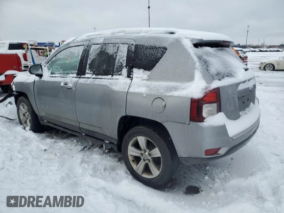 2015 Jeep Compass High Altitude Edition with VIN 1C4NJCEA8FD264154, listed as a Copart auction lot 43835095 with 156,285 mi miles and Salvage Title. Bid and sale history available at carsss.com. Image 2.