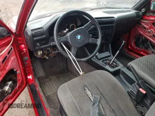 1989 BMW 3 Series 325iS with VIN WBAAA2304KEC49657, listed as a Copart auction lot 87910245 with 0 mi miles and Salvage Title. Bid and sale history available at carsss.com. Image 8.