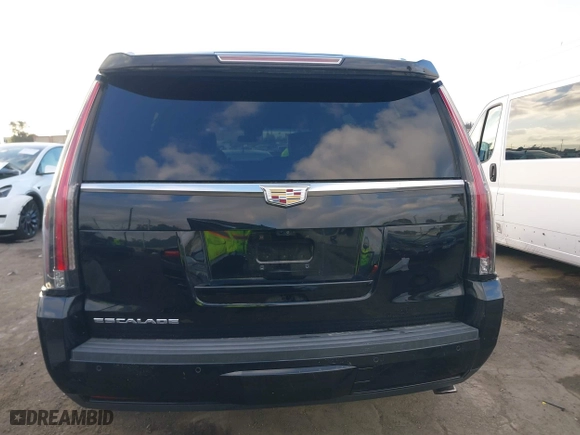 2018 Cadillac Escalade Platinum with VIN 1GYS4DKJ3JR200016, listed as a IAAI auction lot 41367220 with 105,043 mi miles. Bid and sale history available at carsss.com. Image 16.