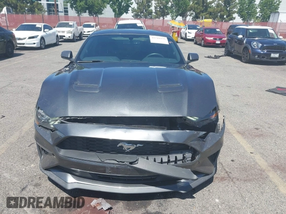 2019 Ford Mustang EcoBoost with VIN 1FA6P8TH5K5181274, listed as a IAAI auction lot 42719275 with 91,605 mi miles and . Bid and sale history available at DreamBid. Image 12.