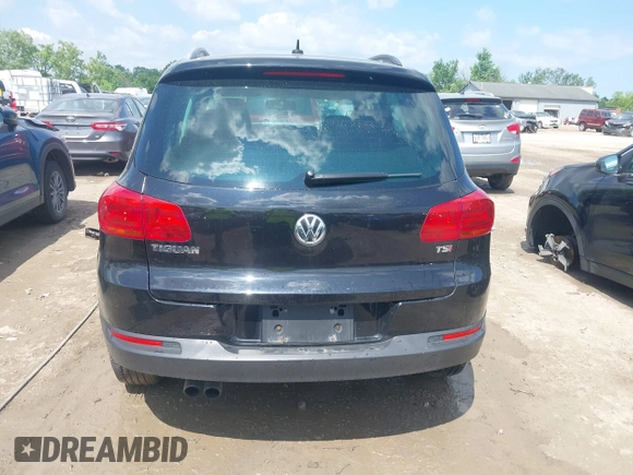 2016 Volkswagen Tiguan S with VIN WVGAV7AX9GW525250, listed as a IAAI auction lot 42393412 with 154,919 mi miles and . Bid and sale history available at DreamBid. Image 17.