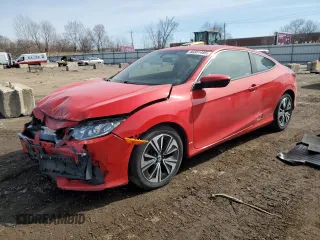 2018 Honda Civic EX-T z VIN 2HGFC3B36JH357577, wystawiony jako Copart lot #46881485 z przebiegiem 123 674 mil mil oraz Szkoda całkowita • Salvage title. Historia ofert i sprzedaży dostępna na DreamBid. Obrazek 1.