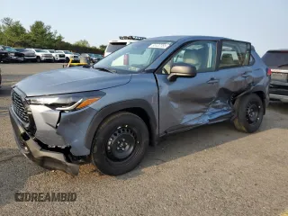 2025 Toyota Corolla Cross L with VIN 7MUAAAAG7SV131306, listed as a Copart auction lot 60432365 with 1,000 mi miles and Salvage title. Bid and sale history available at DreamBid. Image 1.