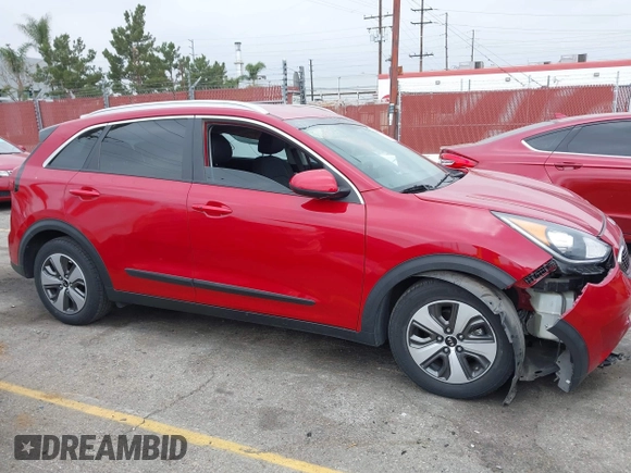 2018 Kia Niro LX with VIN KNDCB3LC7J5140579, listed as a IAAI auction lot 41895014 with 17,683 mi miles. Bid and sale history available at carsss.com. Image 13.