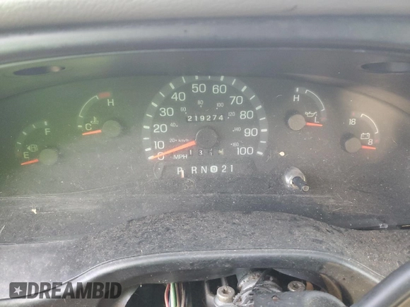 2001 Ford Econoline Cargo with VIN 1FTRE142X1HA65337, listed as a Copart auction lot 64150804 with 219,274 mi miles and Non Repairable. Bid and sale history available at DreamBid. Image 9.