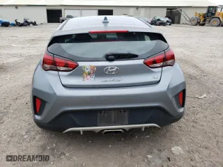 2019 Hyundai Veloster 2.0 with VIN KMHTG6AF8KU017103, listed as a Copart auction lot 47827495 with 131,058 mi miles and Salvage Title. Bid and sale history available at carsss.com. Image 6.