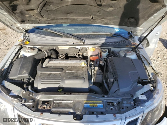 2008 Saab 9-3 with VIN YS3FB49Y981155097, listed as a Copart auction lot 77548084 with 81,472 mi miles and Salvage Title. Bid and sale history available at carsss.com. Image 12.