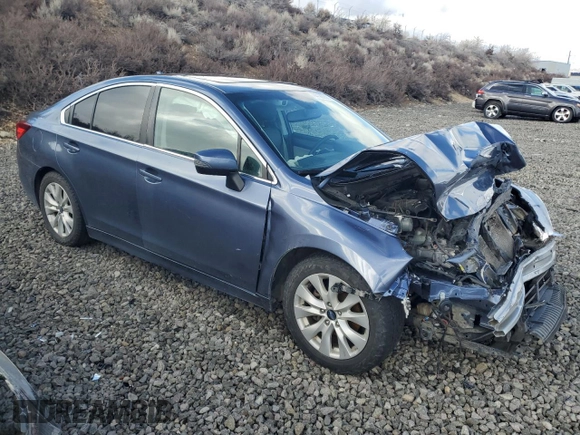 2016 Subaru Legacy Premium with VIN 4S3BNAH60G3013140, listed as a Copart auction lot 44128235 with Not Provided miles and Salvage Title. Bid and sale history available at DreamBid. Image 4.