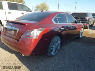 2013 Nissan Maxima 3.5 S with VIN 1N4AA5AP7DC807233, listed as a IAAI auction lot 41760607 with 163,599 mi miles. Bid and sale history available at carsss.com. Image 4.