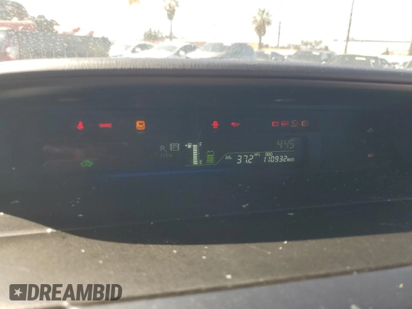 2014 Toyota Prius Two with VIN JTDZN3EU2E3309240, listed as a Copart auction lot 54119195 with 110,932 mi miles and Salvage Title. Bid and sale history available at DreamBid. Image 9.