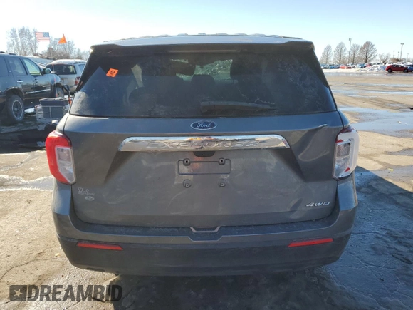 2021 Ford Explorer with VIN 1FMSK8BH4MGB32045, listed as a Copart auction lot 88047105 with 0 mi miles and Salvage Title. Bid and sale history available at carsss.com. Image 6.