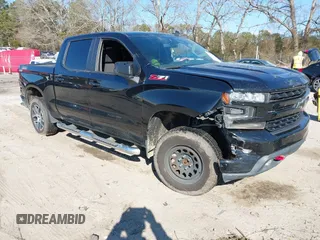 2020 Chevrolet Silverado 1500 LT Trail Boss with VIN 3GCPYFED9LG379148, listed as a IAAI auction lot 41246251 with 1 mi miles. Bid and sale history available at carsss.com. Image 1.