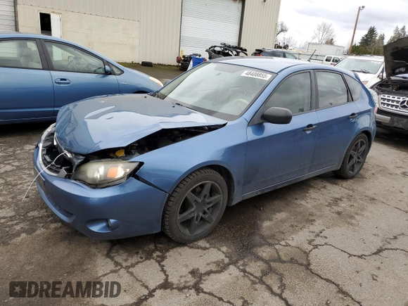2008 Subaru Impreza Wagon (Natl) i with VIN JF1GH61628H816613, listed as a Copart auction lot 48408855 with 164,296 mi miles and Salvage Title. Bid and sale history available at carsss.com. Image 1.